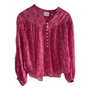 Isabel Marant Etoile Salika Blouse. Size 38